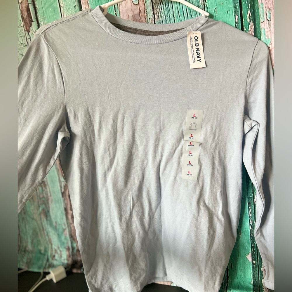 Light blue long sleeve!
